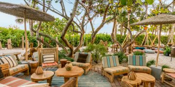 Boho-Chic Bliss At The New Outdoor Wave at 1 Beach Club