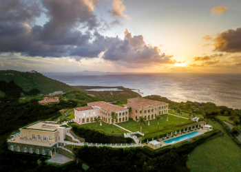 The Caribbean’s Most Palatial Villa Lists For $200M On the Ultra-Exclusive Island of Mustique