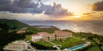 The Caribbean’s Most Palatial Villa Lists For $200M On the Ultra-Exclusive Island of Mustique