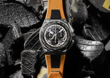 This ZENITH Special Edition Watch Is Meticulously Fashioned Entirely in Carbon Fibre